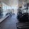 a gym with exercise equipment